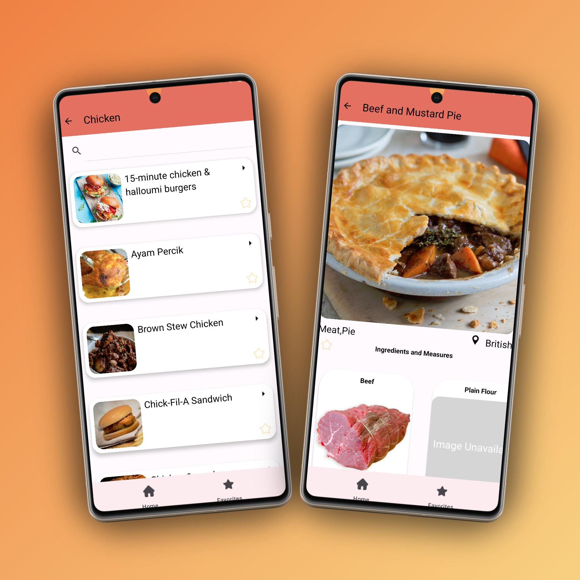 Mealz App Mockup 2